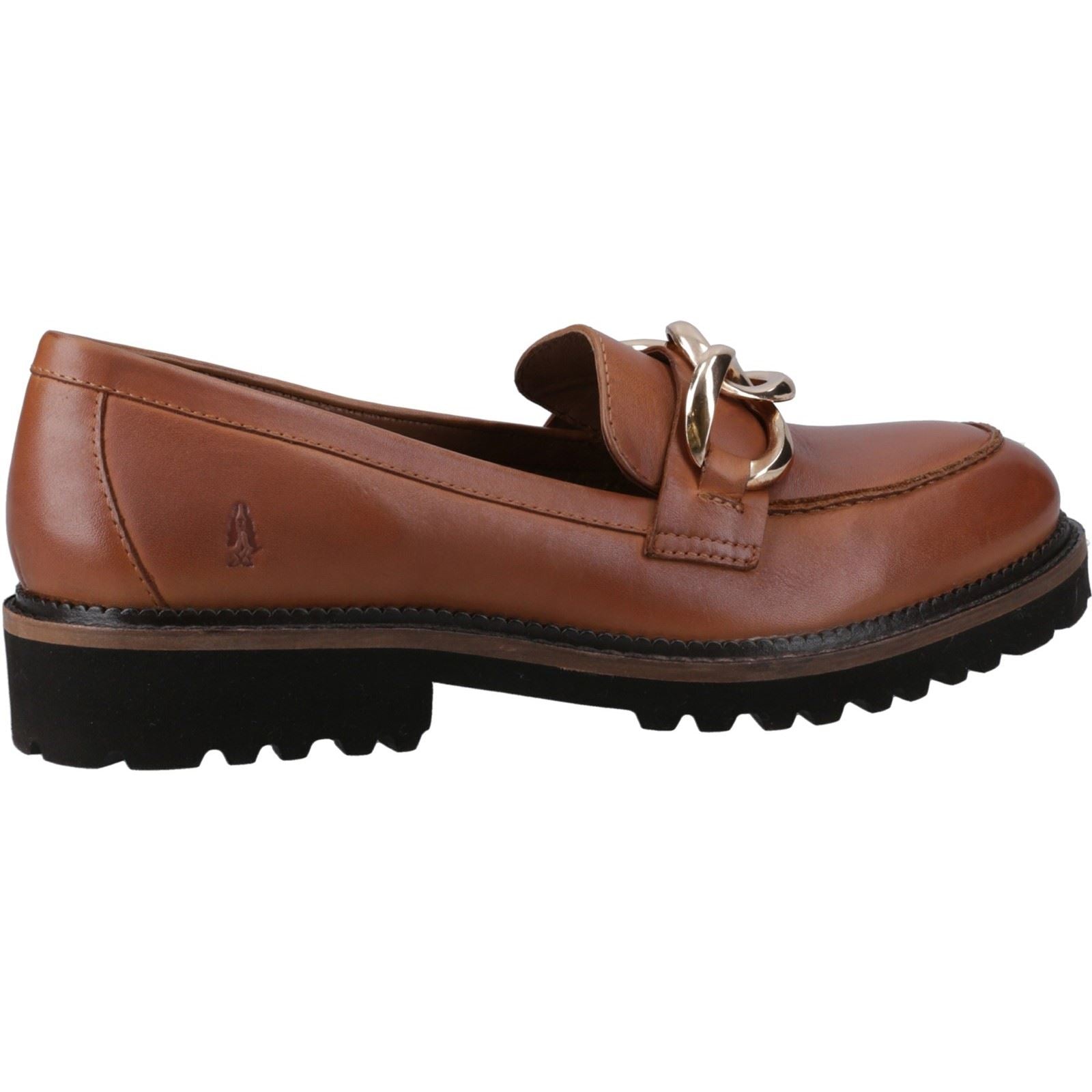 Hush Puppies Gianna Mocassins En Cuir Pour Femmes Marron