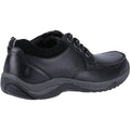 Hush Puppies Derek Chaussures En Cuir Noir À Lacets Pour Hommes