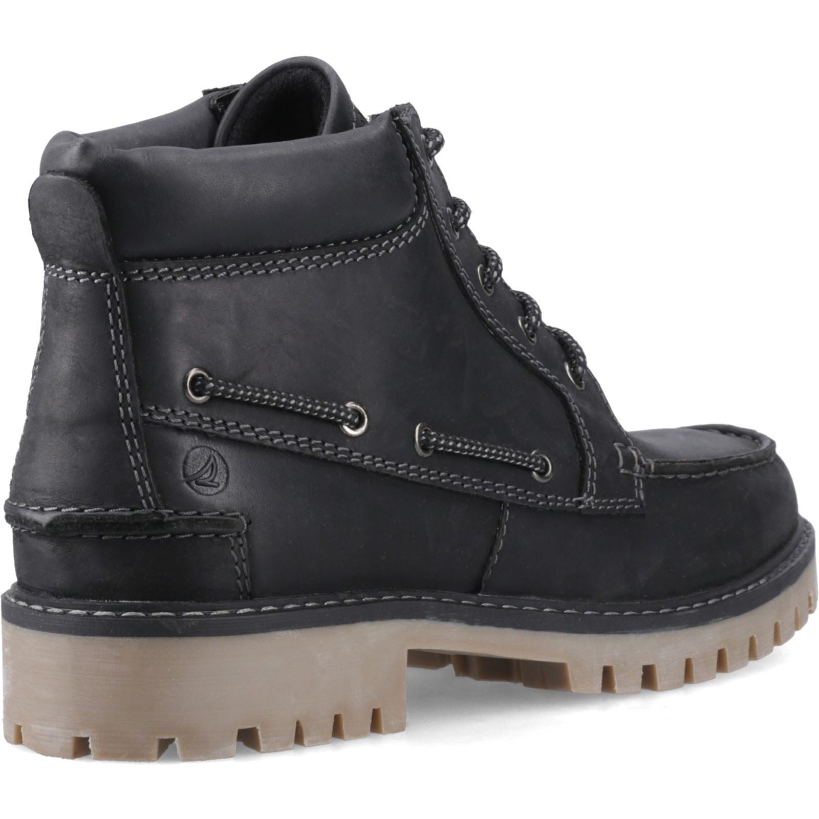 Sperry Baltimore Bottines En Cuir Pour Hommes Noires