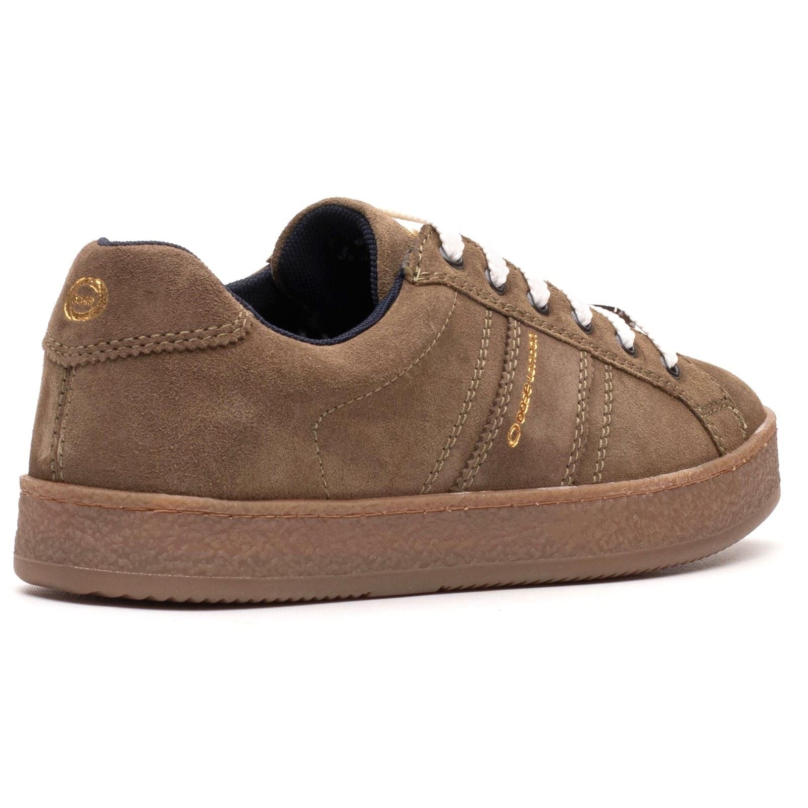 Base London Hopper Baskets En Cuir Pour Hommes Moss