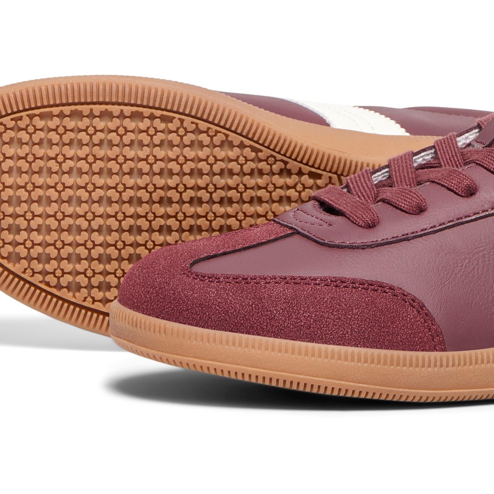 ONLY Amber Chaussures De Sport Pour Femme En Polyester Bordeaux/crème