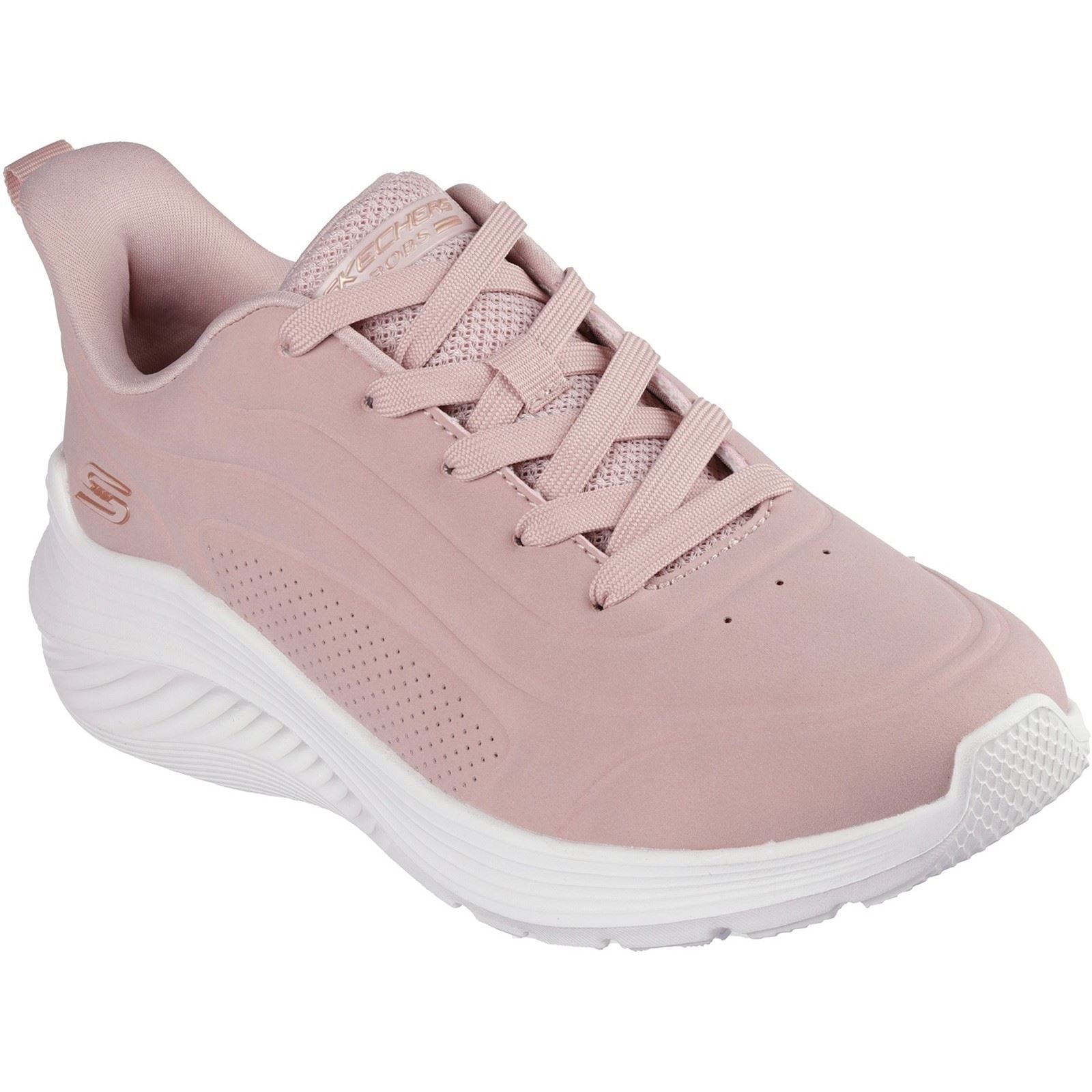 Skechers BOBS Sport Squad Waves Just Wading Baskets Pour Femmes En Rose