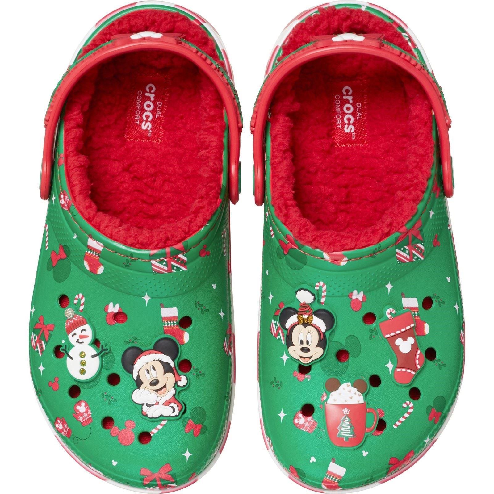 Crocs Disney Christmas Thermoplastique Sabots Multicolores Enfants Unisexe