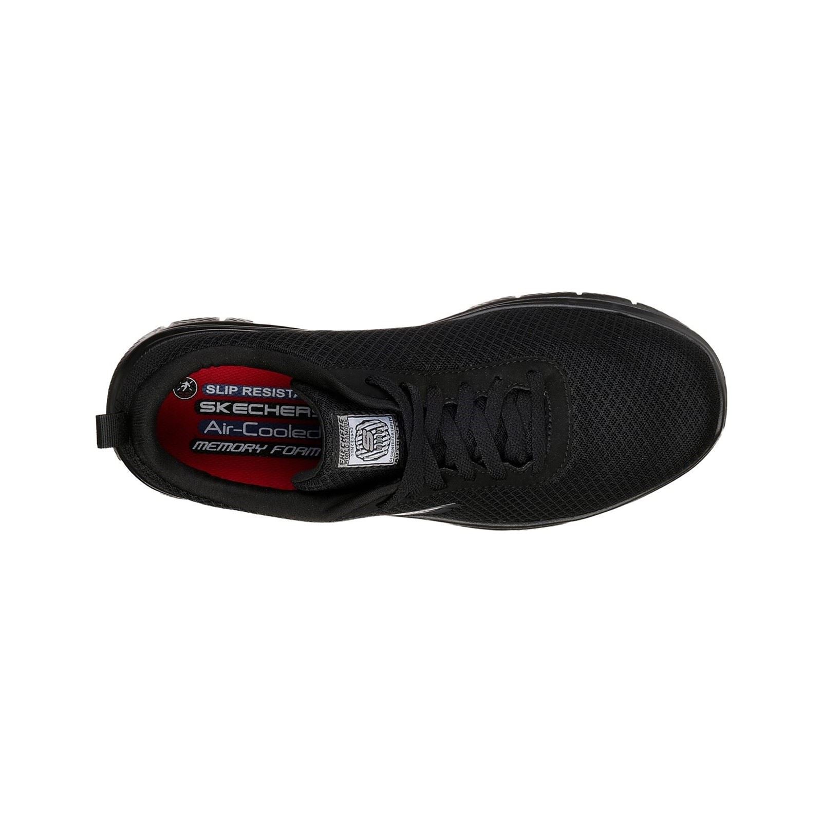 Skechers Workwear Flex Advantage - Bendon Sr Baskets De Sécurité Noires En Polyester Pour Hommes