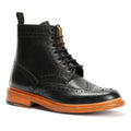 Chapman & Moore Walter Brogue Bottes En Cuir Pour Hommes Marron