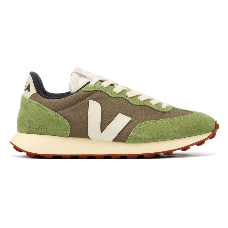 Veja Rio Branco Alveomesh Chaussures De Sport Vertes Pour Femmes