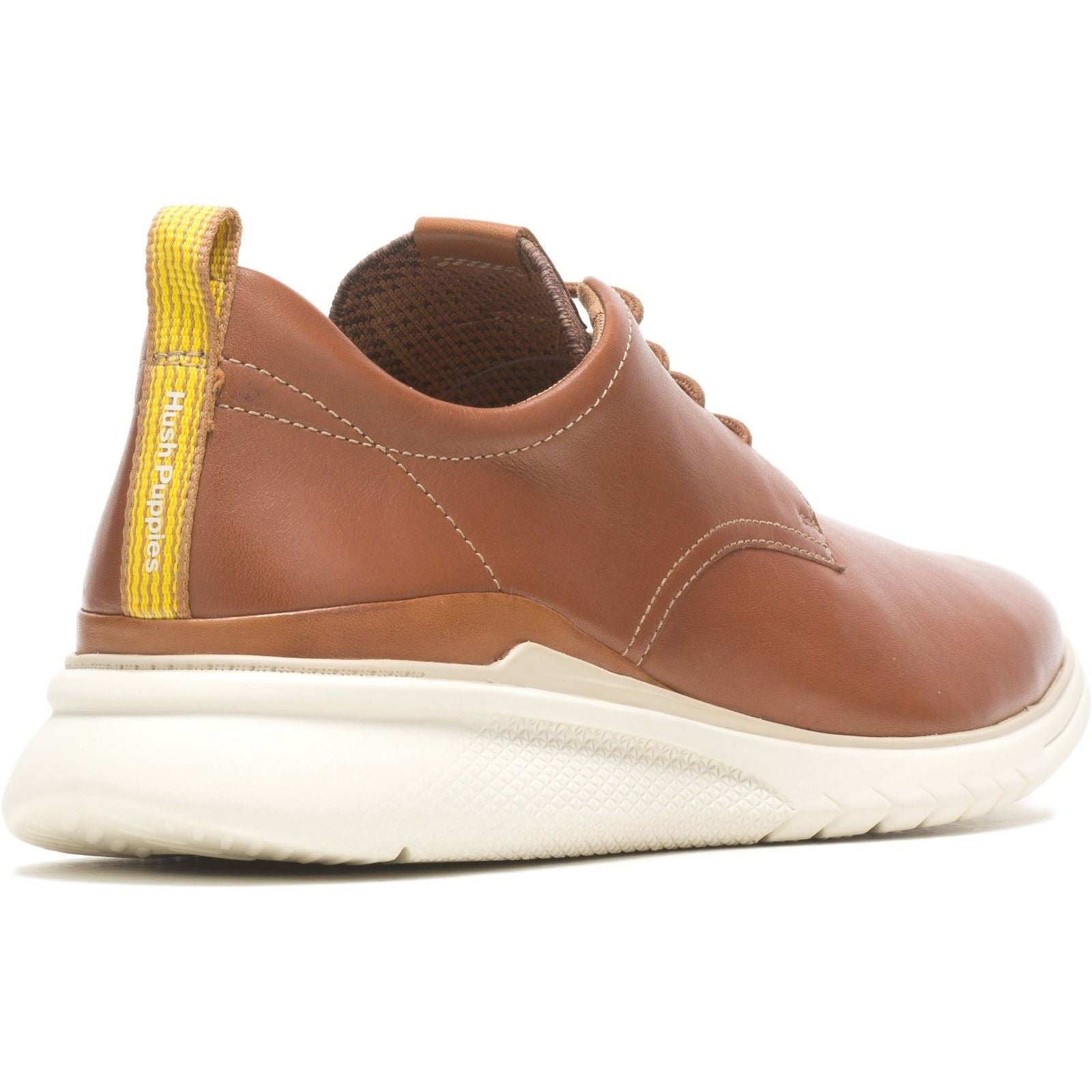 Hush Puppies Advance Lace Up Chaussures À Lacets En Cuir Pour Homme Couleur Fauve