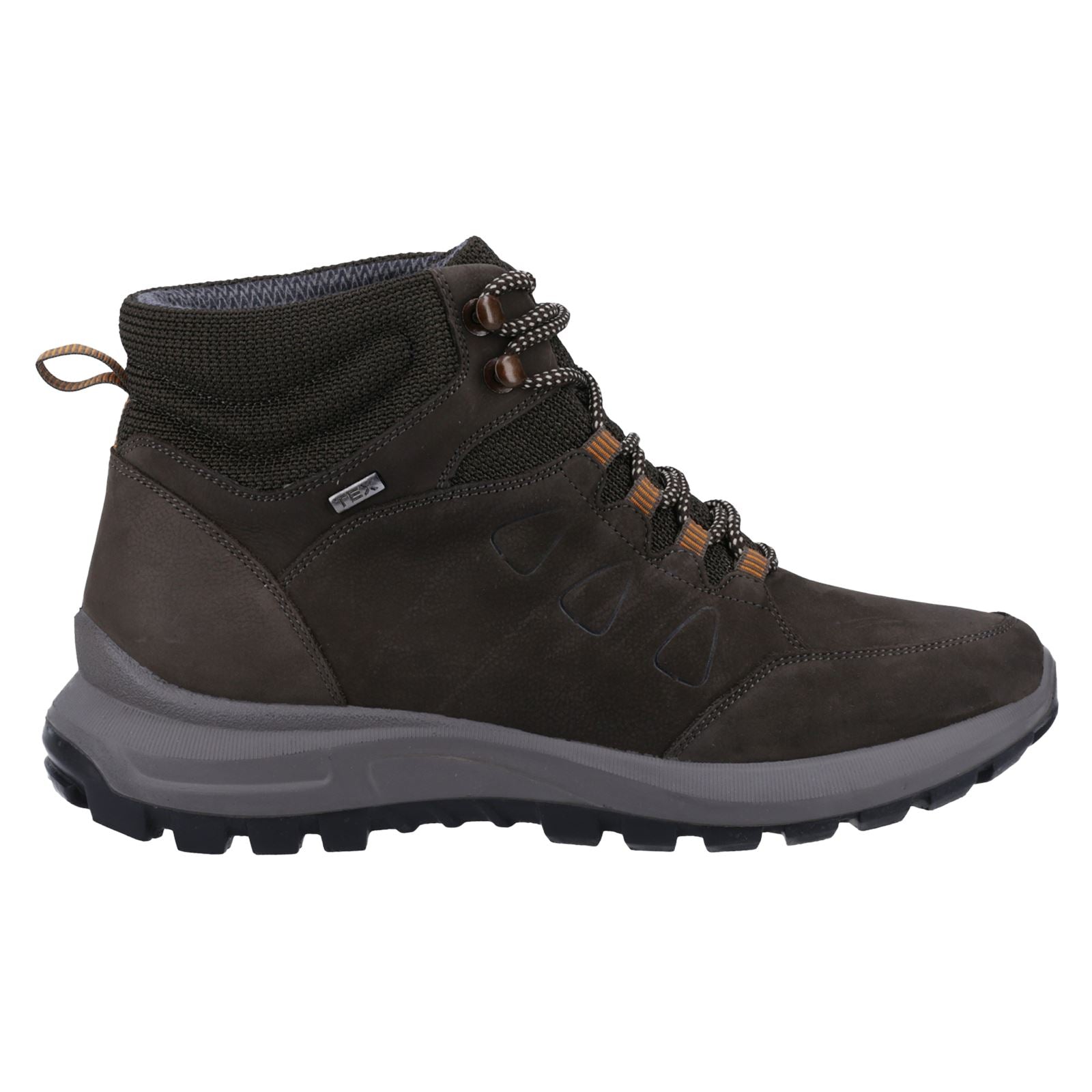 Cotswold Dixton Bottes En Cuir Pour Hommes De Couleur Marron Foncé