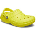 Crocs Classic Lined Clog Sabots en thermoplastique jaune cyber