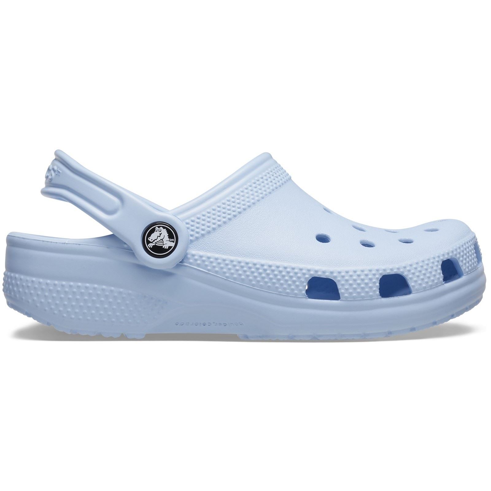 Crocs Toddler Classic Clog Mocassins En Calcite Bleue Thermoplastique