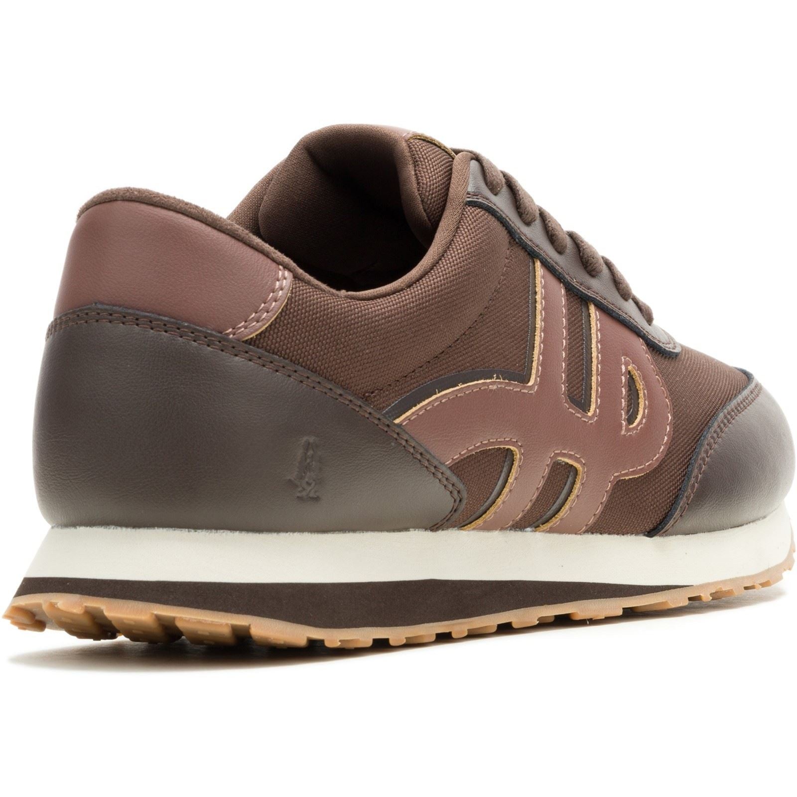 Hush Puppies Seventy8 Chaussures De Sport Marron Pour Homme En Cuir