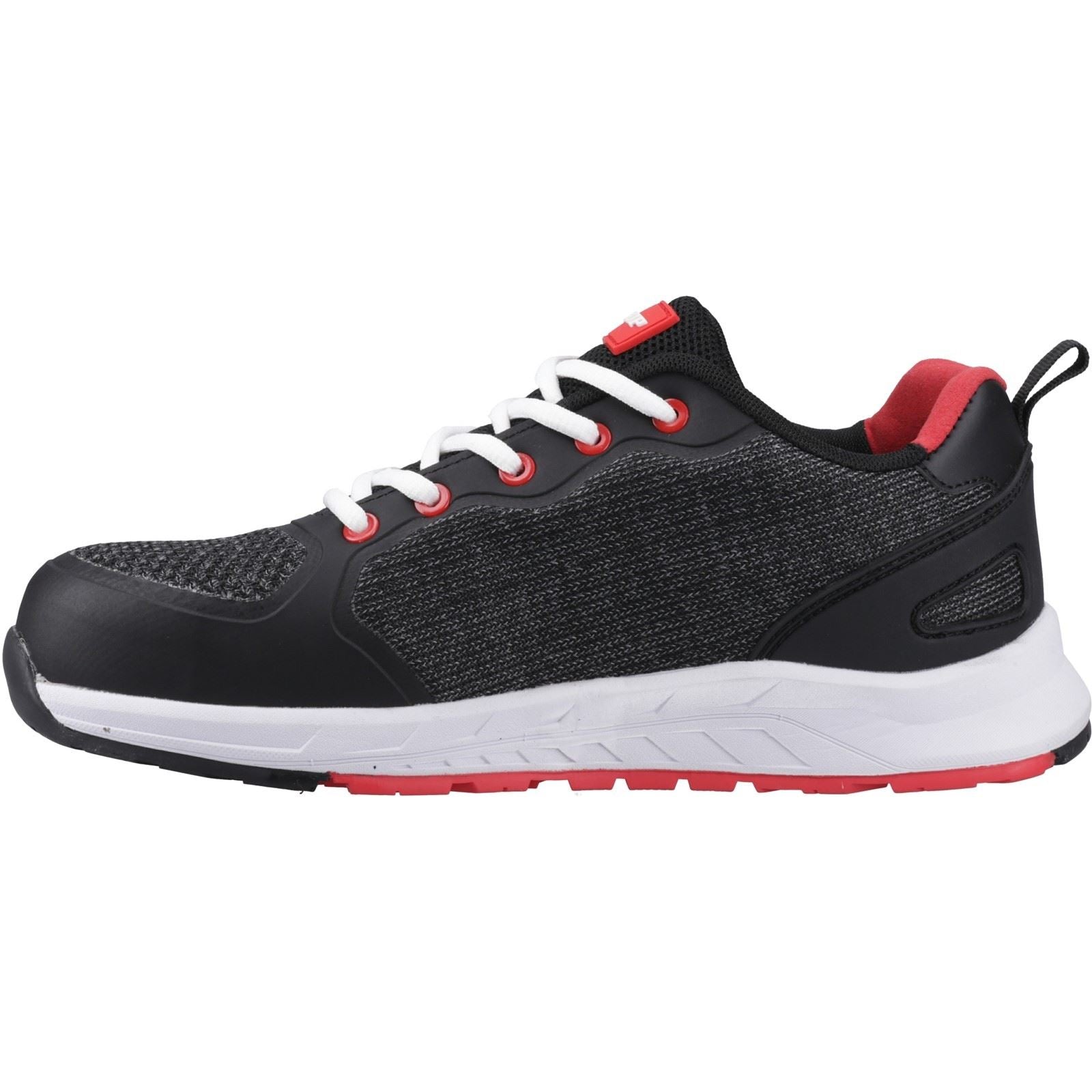 Dunlop T-Max Baskets De Sécurité Noir/Rouge Pour Hommes En Textile