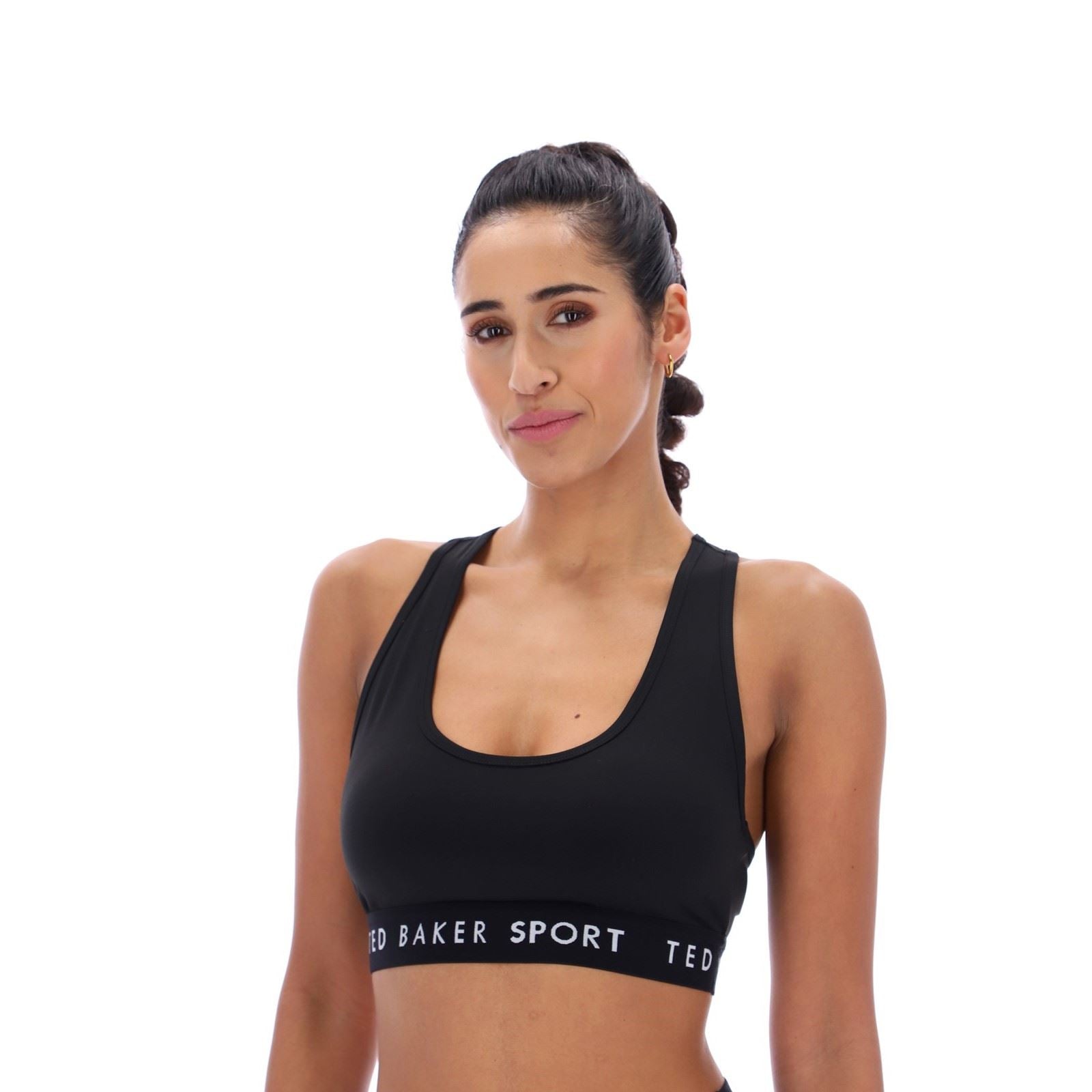 Ted Baker DIANA TBWSBA2525 Soutien Gorge De Sport Noir Pour Femme En Polyester