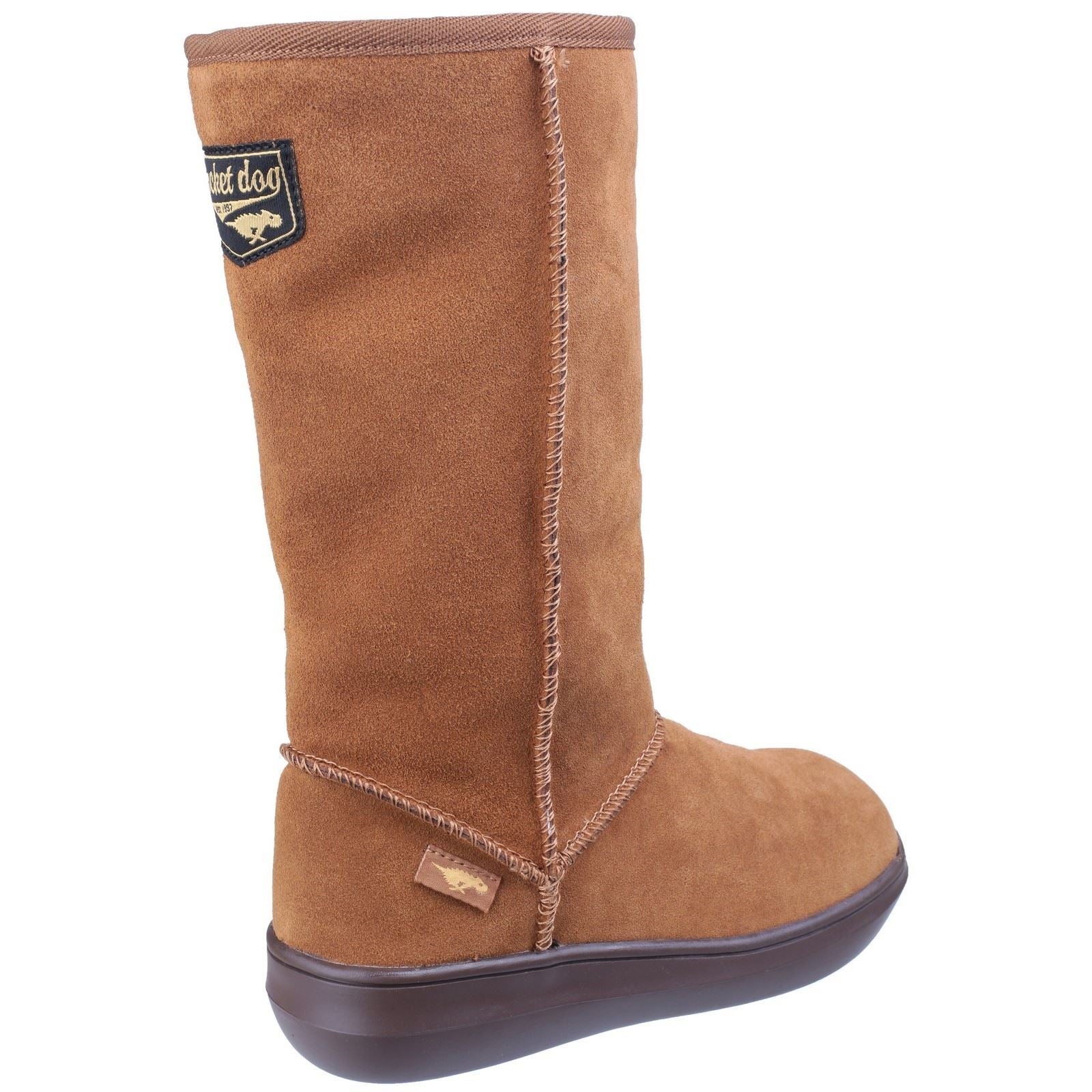 Rocket Dog Sugardaddy Bottes Pour Femmes En Daim Coloris Châtaigne.