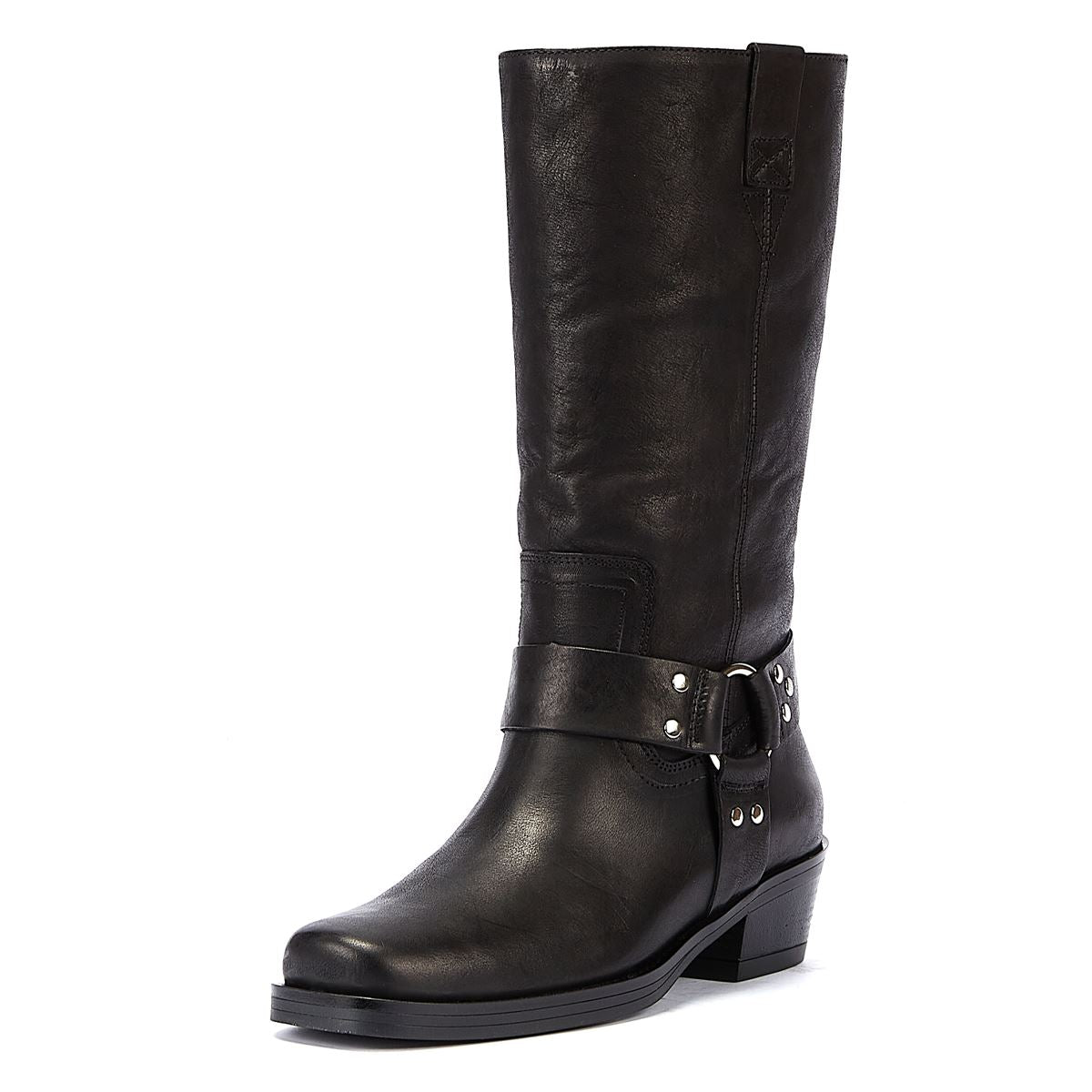 Bronx Bottes Noires Pour Femmes Trig-Ger.