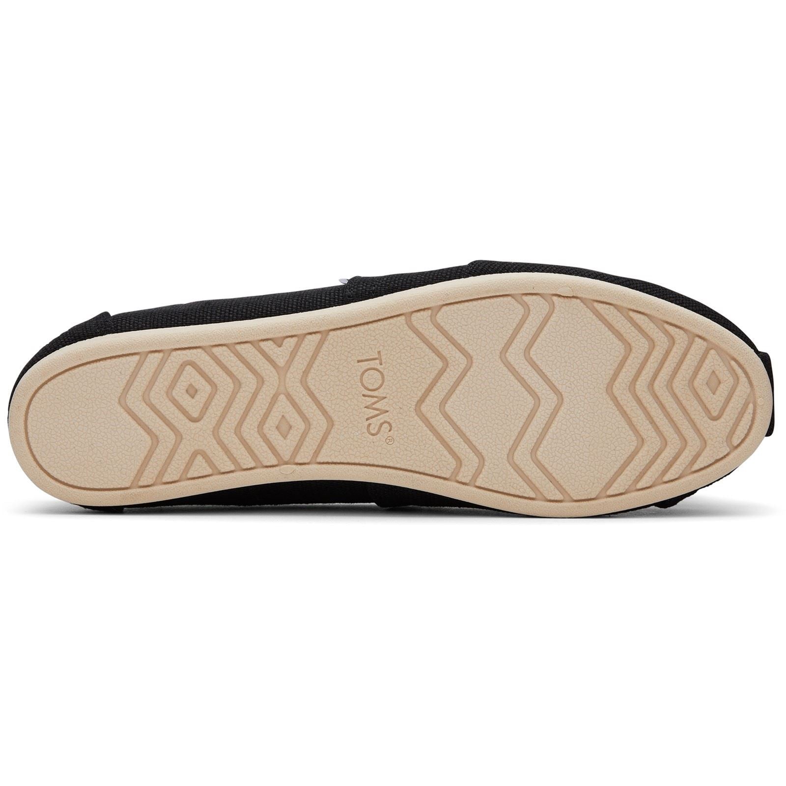 TOMS Alpargata Classic Espadrilles Noires En Coton Pour Femmes