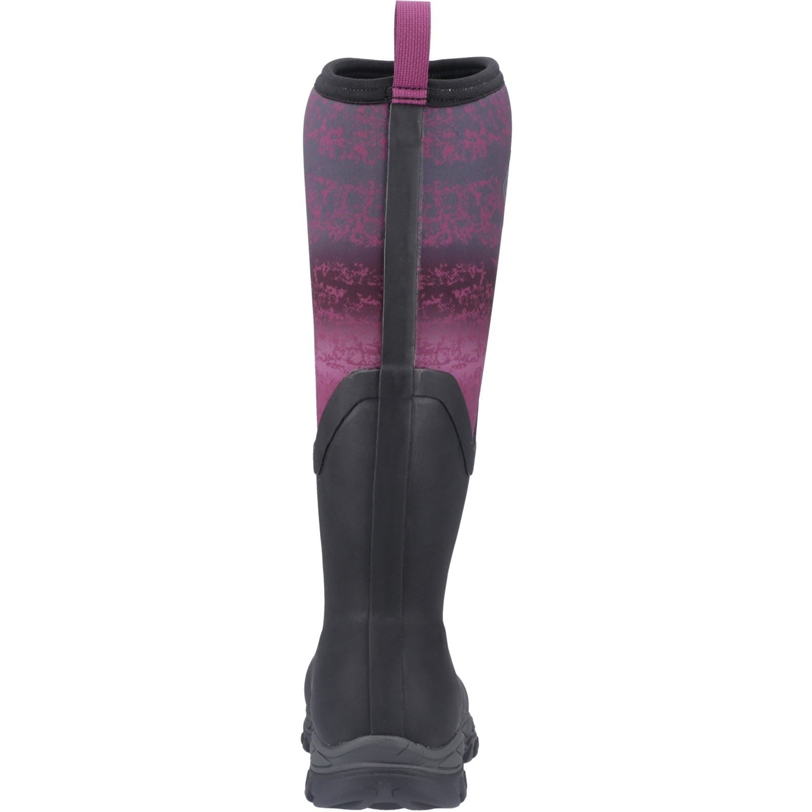 Muck Boots Arctic Sport II Tall Bottes D'hiver Hautes Pour Femmes En Caoutchouc Noir/magenta Dégradé