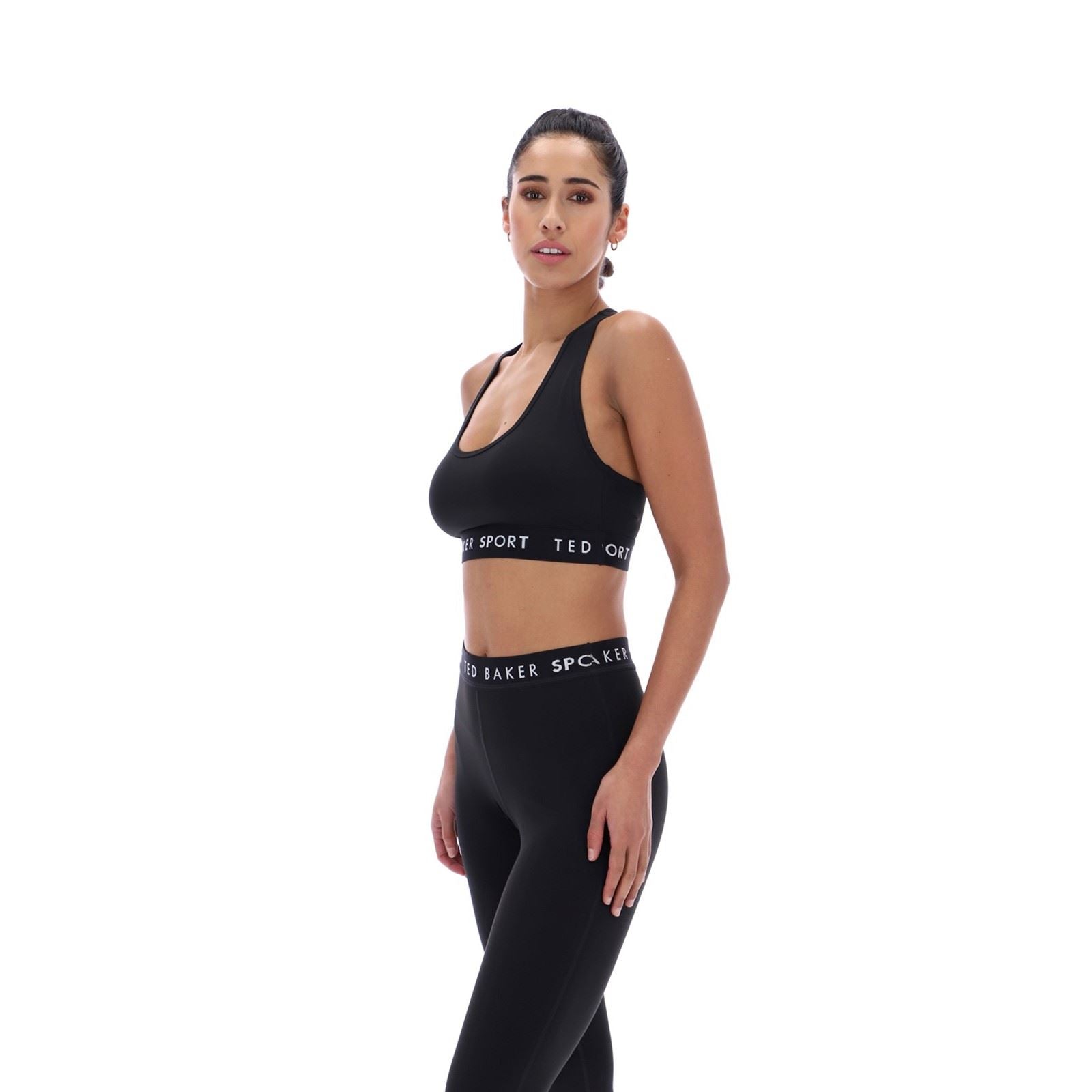 Ted Baker DIANA TBWSBA2525 Soutien Gorge De Sport Noir Pour Femme En Polyester