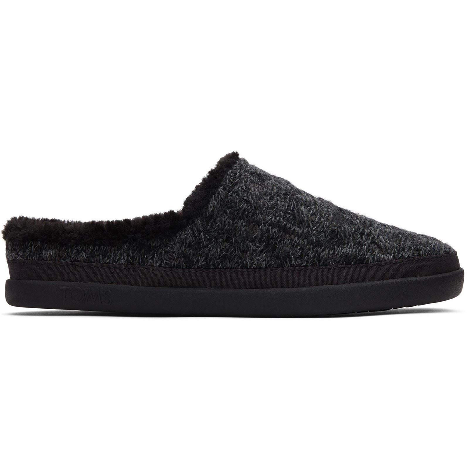 TOMS Sage Mules Noires Pour Femmes En Mélange De Polyester