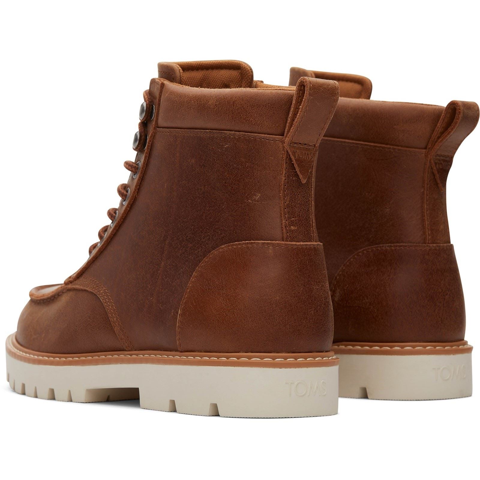 TOMS Palomar Bottes En Cuir Pour Homme Marron Clair