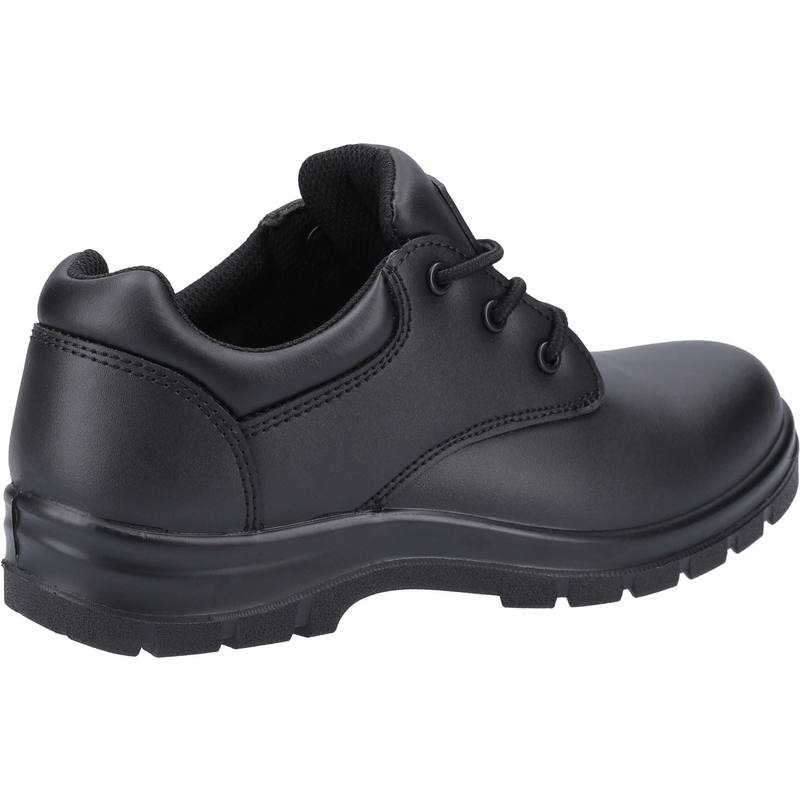 Amblers Safety  Chaussures De Sécurité Noires En Cuir Pour Femmes As715C