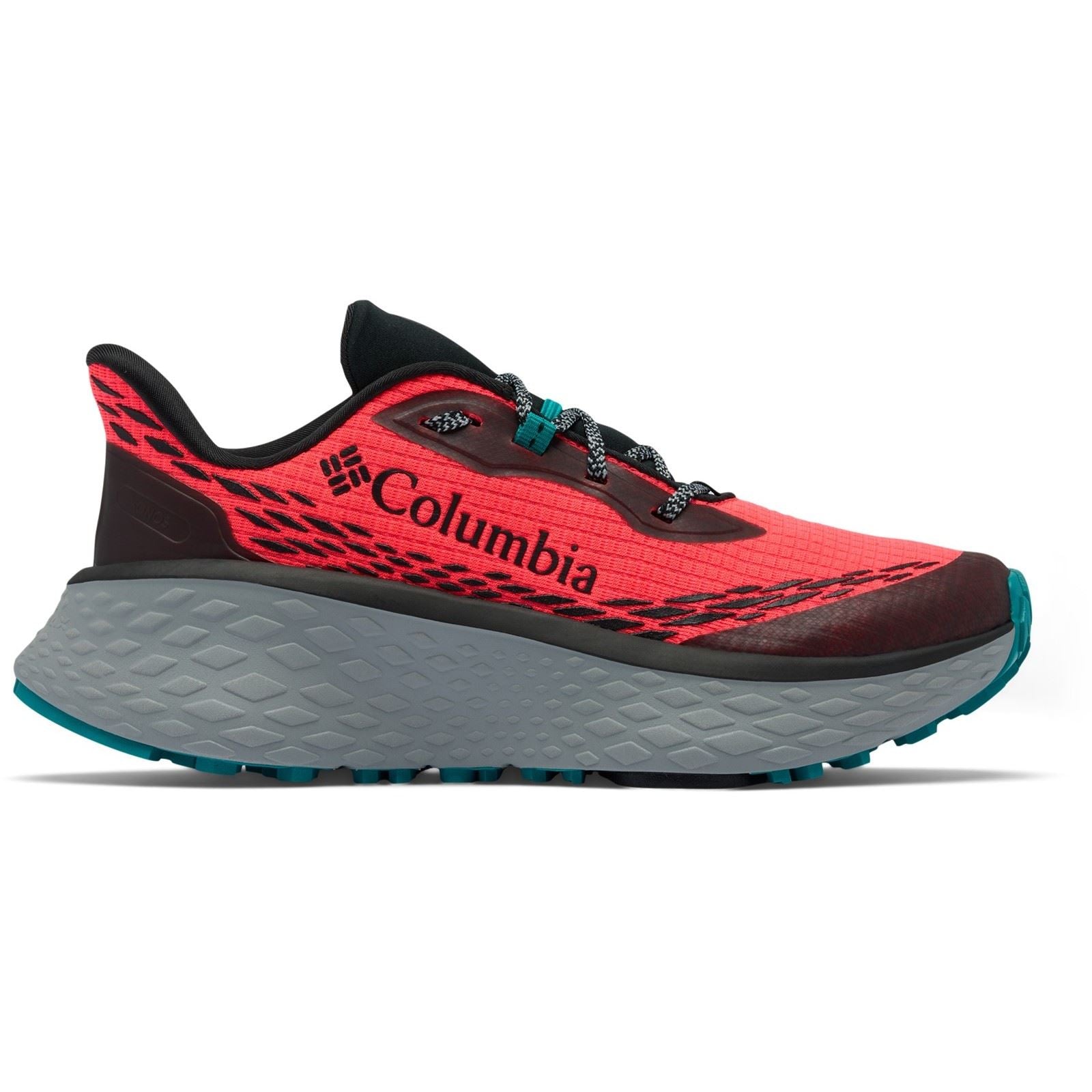 Columbia Konos Trillium ATR Chaussures De Randonnée Pour Femmes En Polyester Neon Sunrise/Teal Chloride