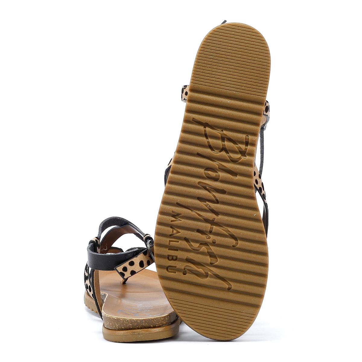 Blowfish Malibu Mirenda Sandales Léopard Pour Femmes
