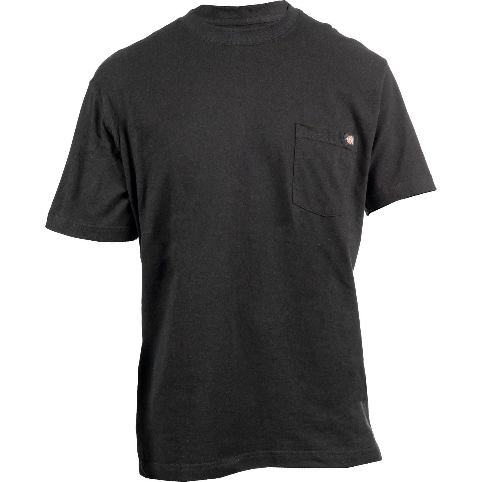 Dickies Short Sleeve T-Shirts Noirs En Coton Pour Hommes