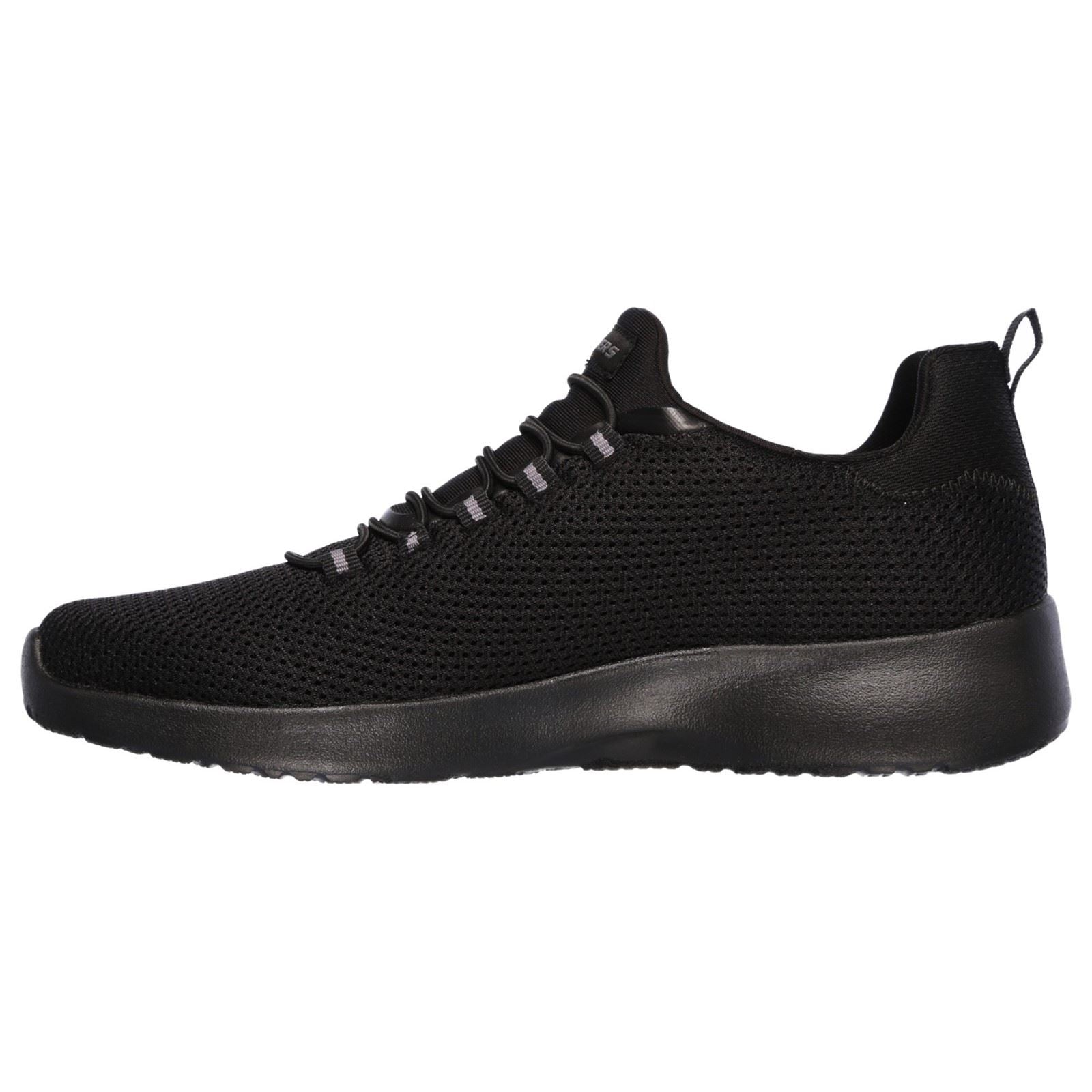 Skechers Dynamight Baskets Noires Pour Hommes En Synthétique