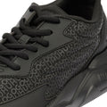 Hugo Leon Runn Monogram Baskets Noires Pour Hommes