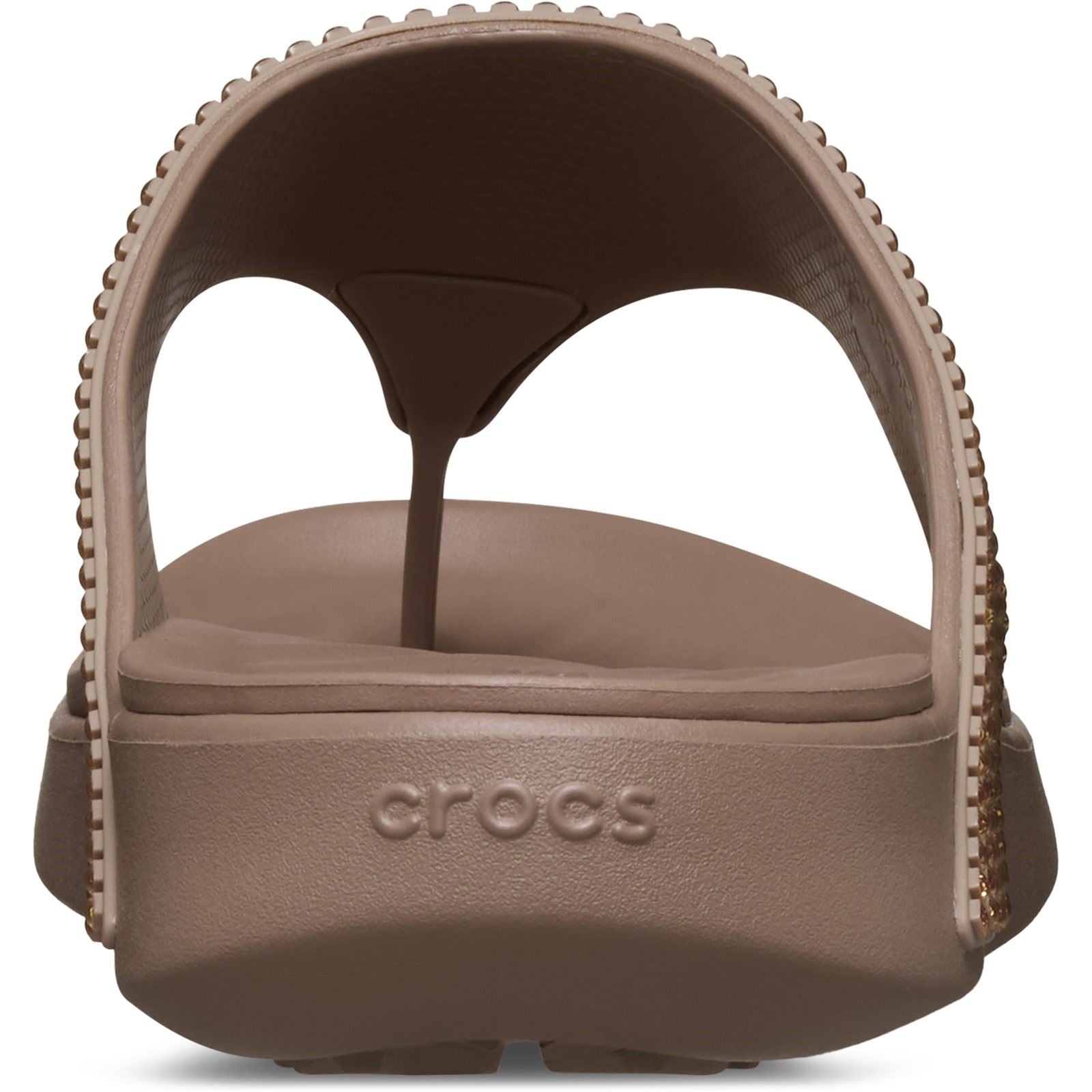 Crocs Getaway Triangle Sandales Latte Eva Pour Femmes