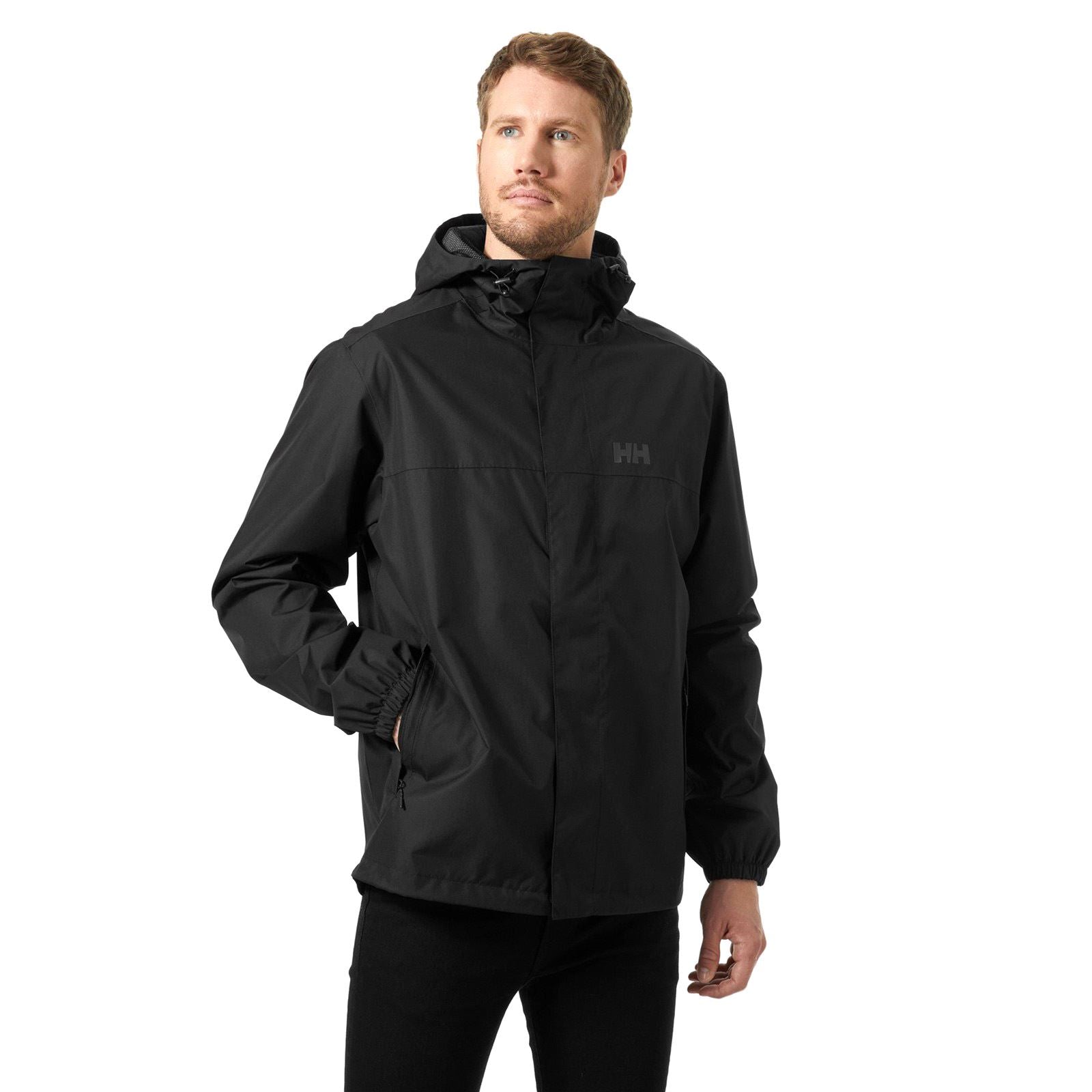 Helly Hansen Sport Vancouver Rain Jacket Veste De Pluie Noire Pour Hommes