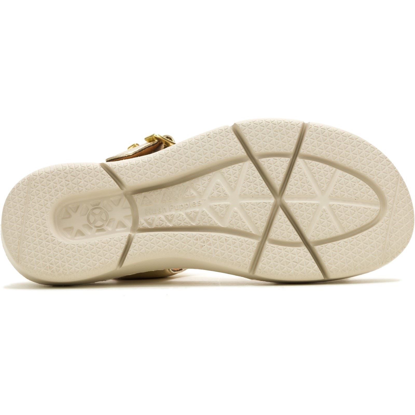 Hush Puppies Uplift Sandales Champagne Pour Femme En Cuir