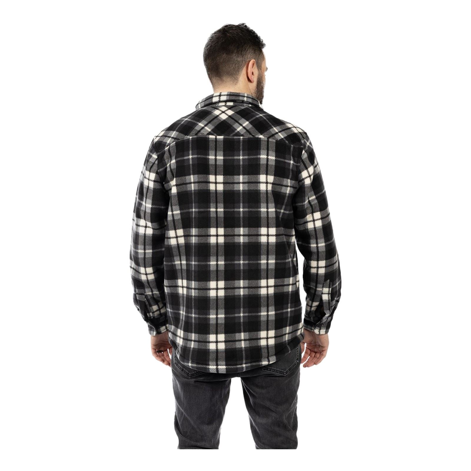 Hard Yakka Sherpa Veste En Polaire Grise Pour Homme