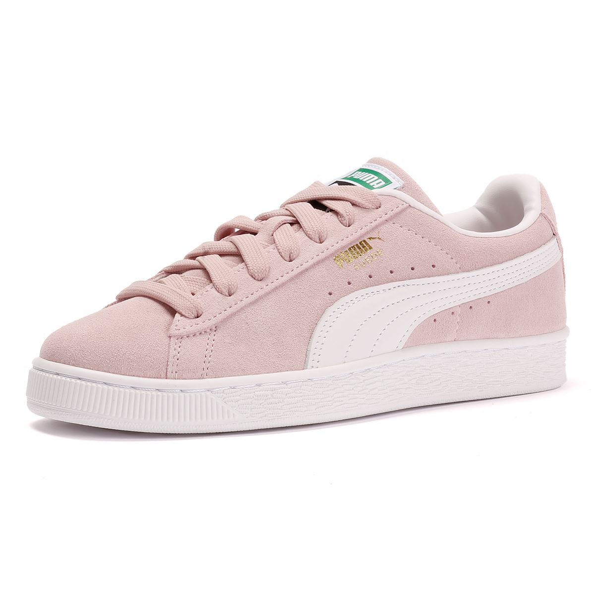 Puma Suede Classic Baskets Roses Pour Femmes Suede