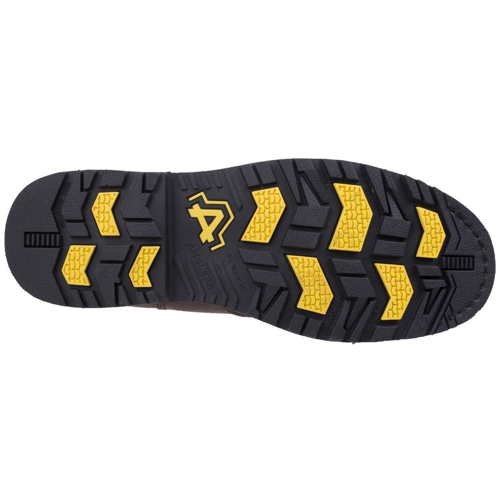 Amblers Safety  Bottes De Sécurité En Cuir Marron As231