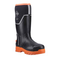 Muck Boots Grit S5 Bottes En Caoutchouc Pour Homme Noir/Orange