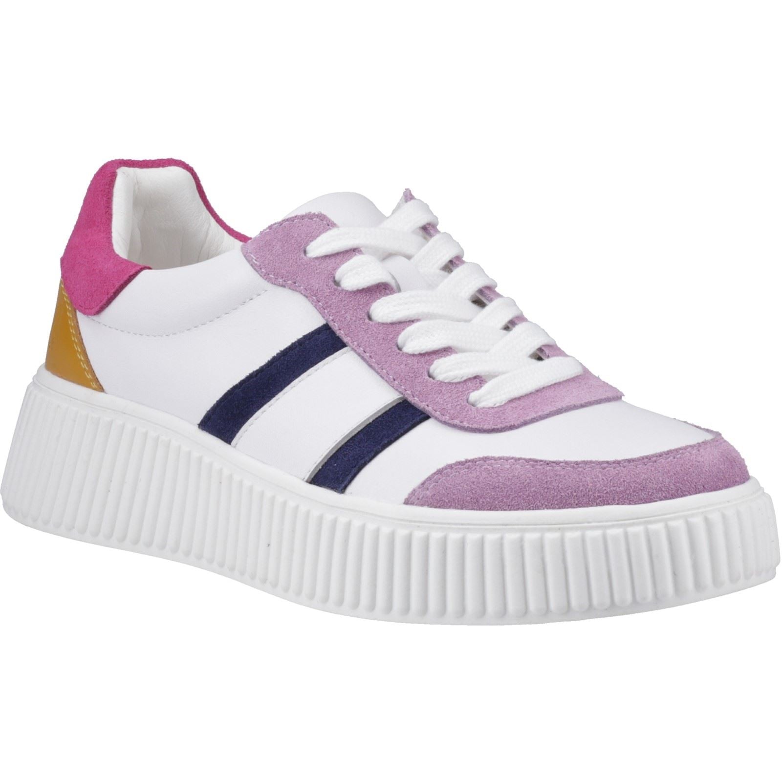 Hush Puppies Holly Sneakers Multicolores Pour Femmes En Daim