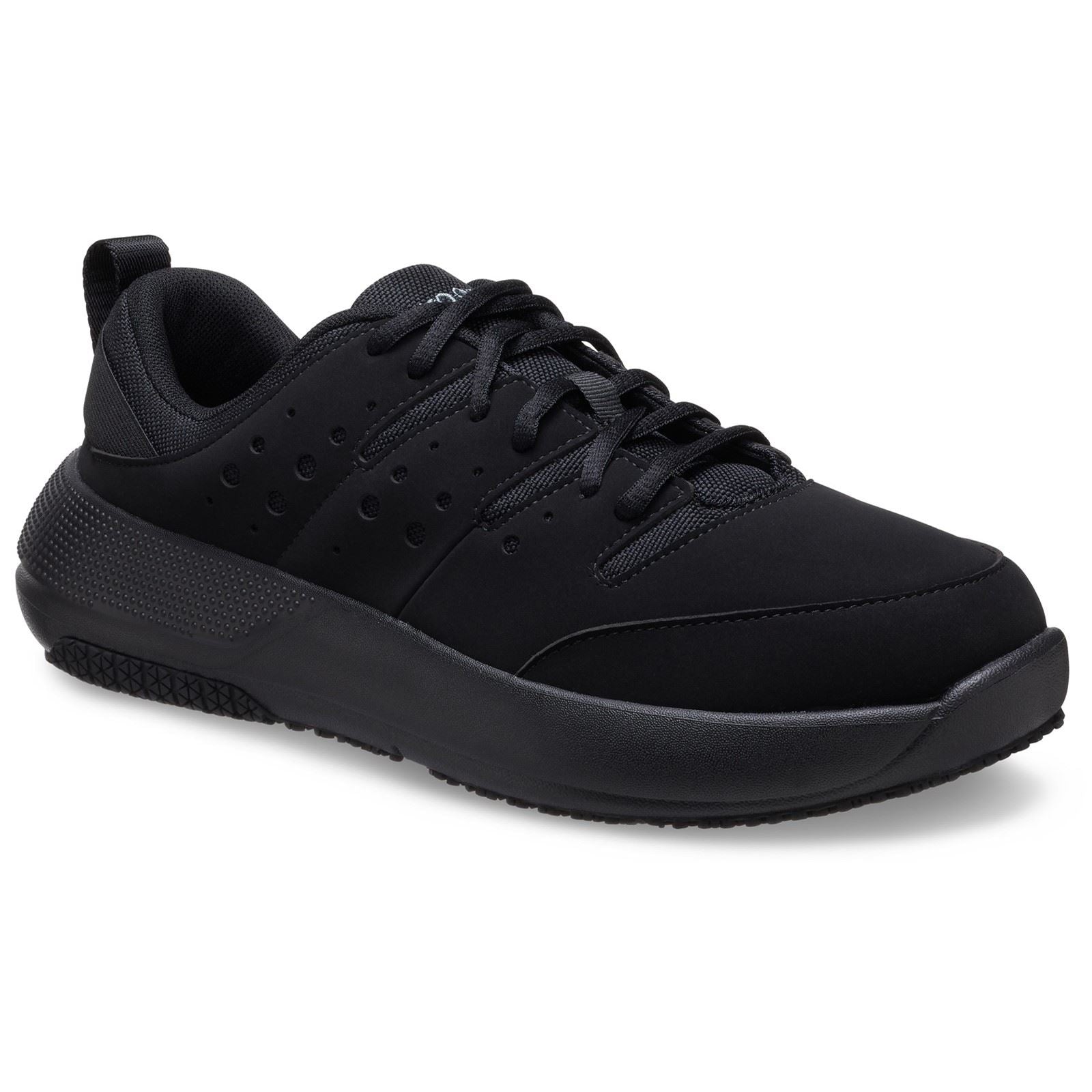 Crocs On the Clock Chaussures De Sport Pour Hommes En Polyuréthane Triple Noir