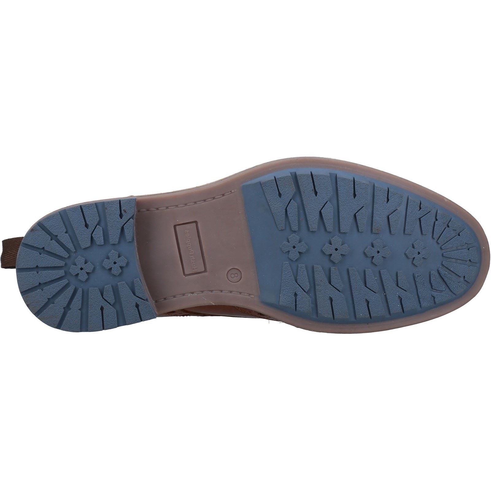 Hush Puppies Joshua Bottes En Cuir Pour Homme Marron Clair