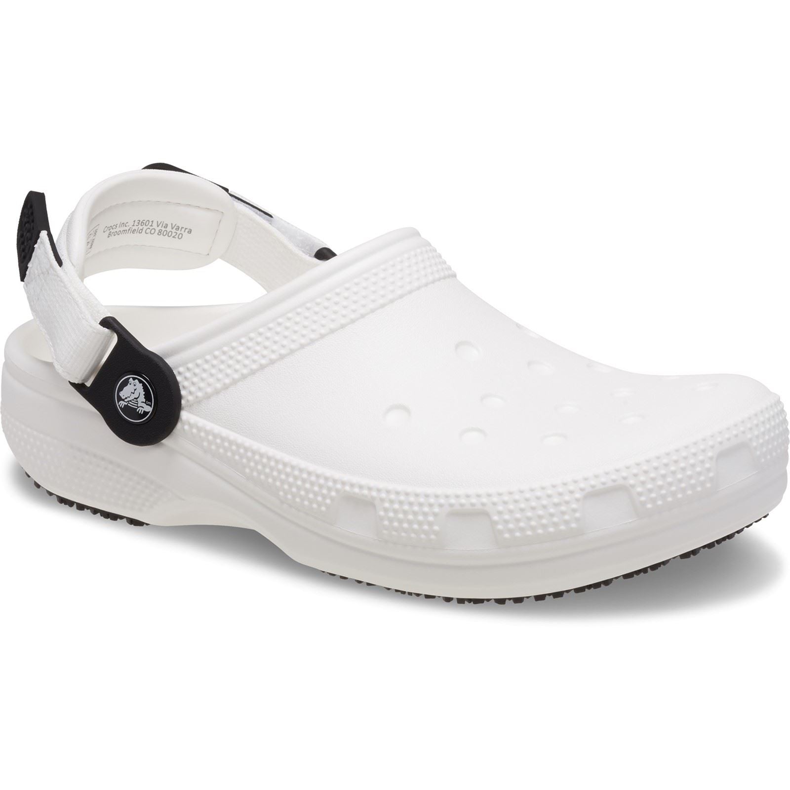Crocs Classic Work Clog Sabots Blancs En Thermoplastique