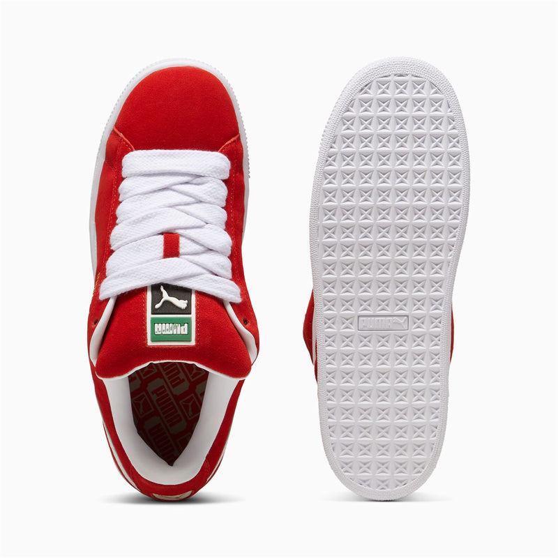 Puma Suede XL Baskets Rouges En Daim – Tower London.FR