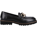 Hush Puppies Gianna Mocassins Noirs Pour Femmes En Cuir