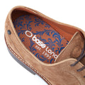 Base London Mawley Chaussures Oxford Pour Homme En Cuir Couleur Gingembre