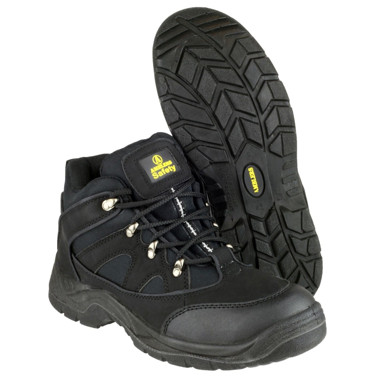 Amblers Safety  Bottes De Sécurité Synthétiques Noires Fs151