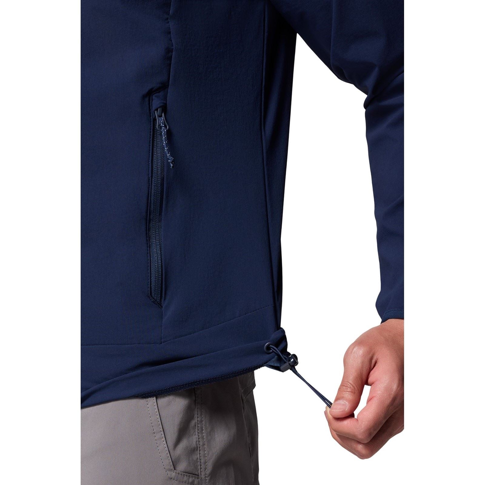 Columbia Heather Canyon II Jacket Veste Softshell Bleue Pour Homme