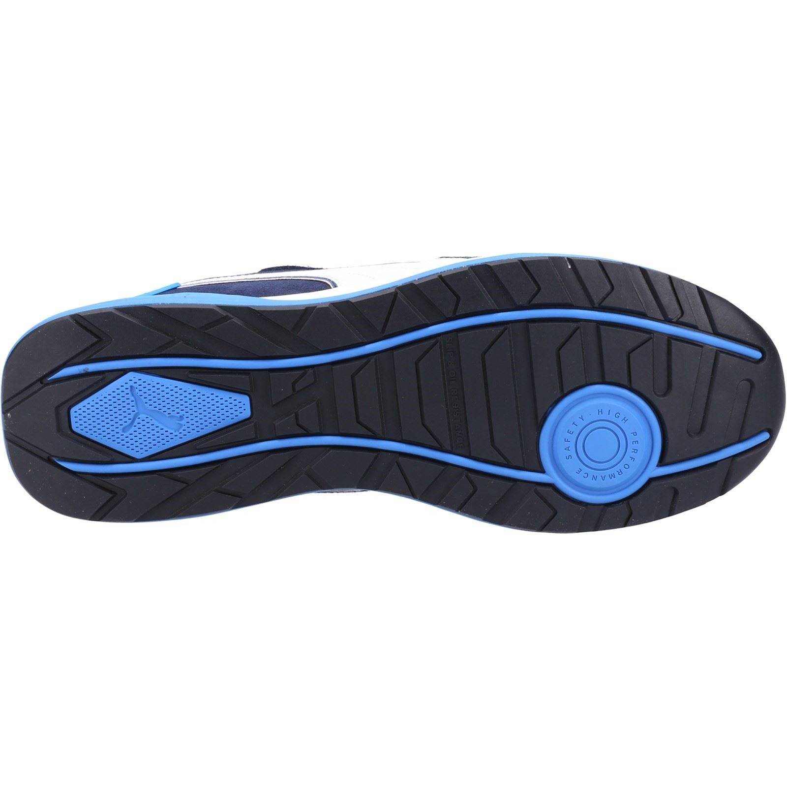 Puma Safety  Baskets De Sécurité En Suède Bleu Airtwist Low S3