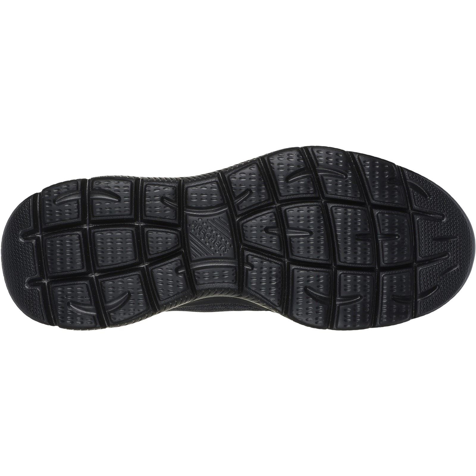 Skechers Summits Key Pace Sneakers Noires Pour Homme En Textile