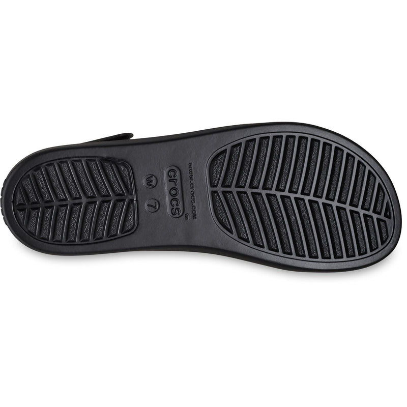 Crocs Brooklyn 4U Sandales Noires Pour Femme En Thermoplastique