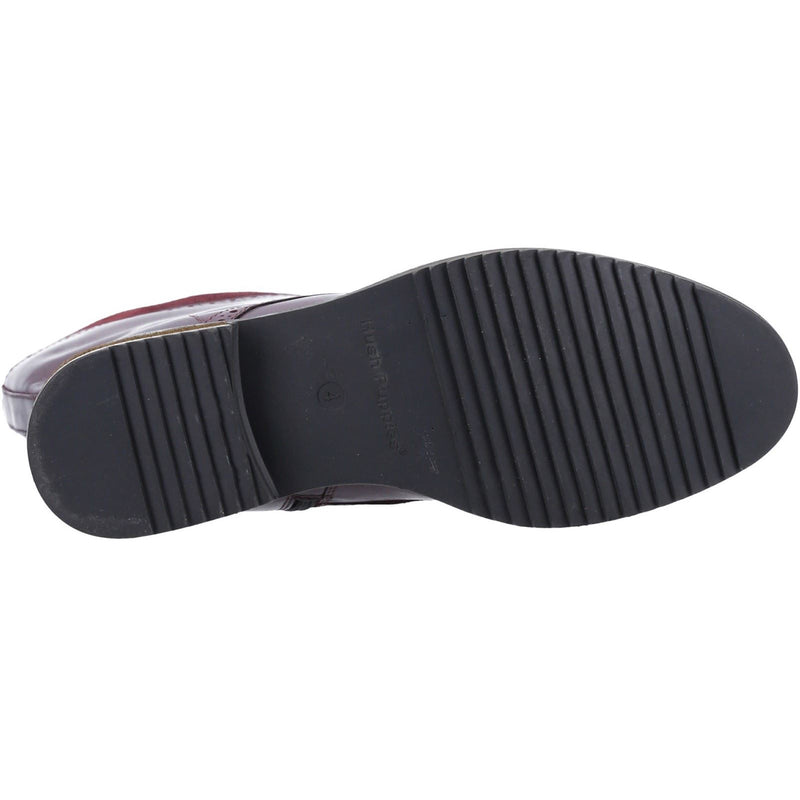 Hush Puppies Rudy Bottes En Daim Bordeaux Pour Femmes
